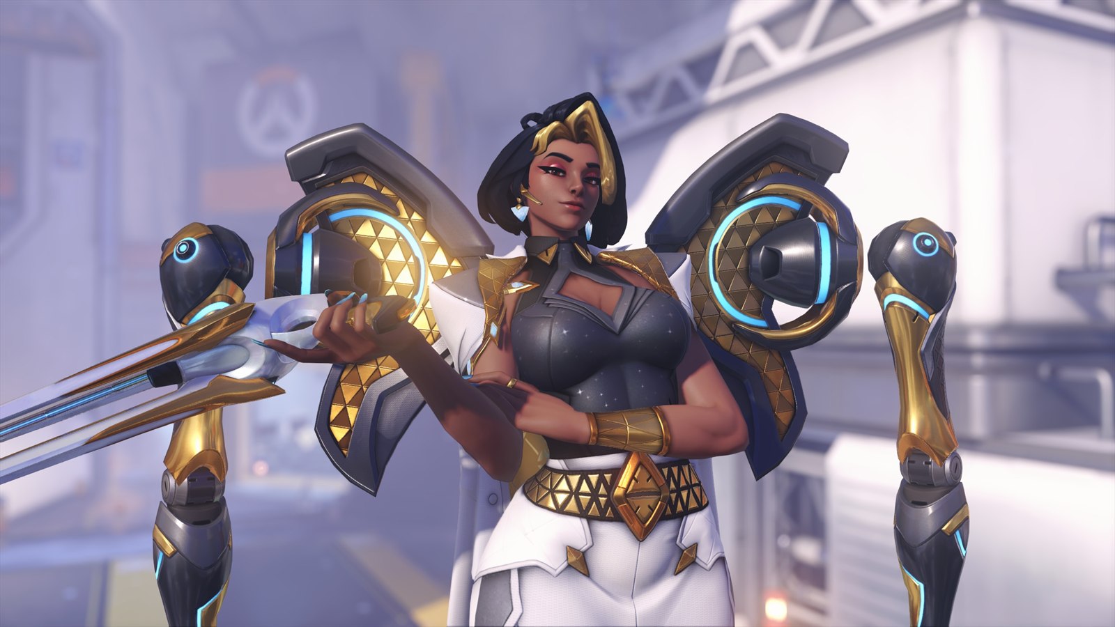 Official hero artwork for Domina in Overwatch.