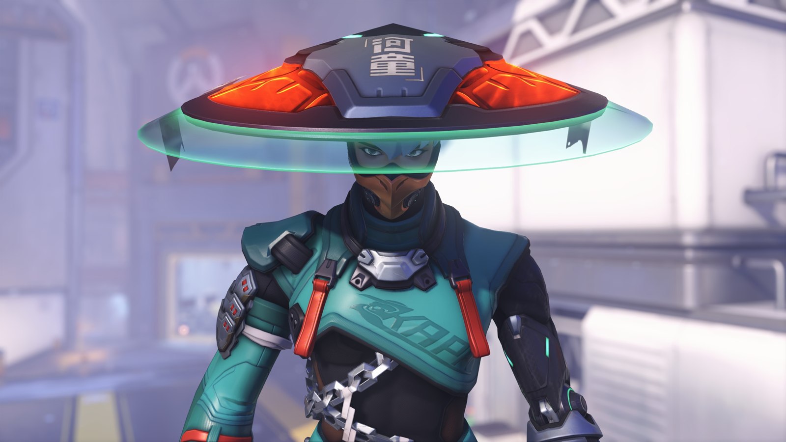 Official hero artwork for Mizuki in Overwatch.