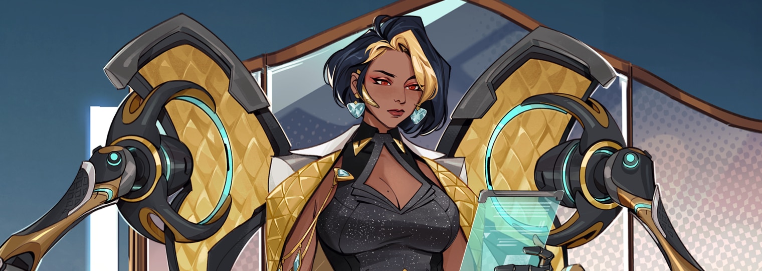 Domina in official artwork accompanying Blizzard's sound-design feature.