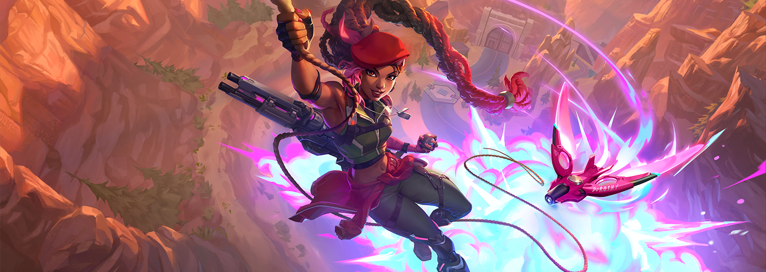 Sierra in official Reign of Talon Season 2 artwork.