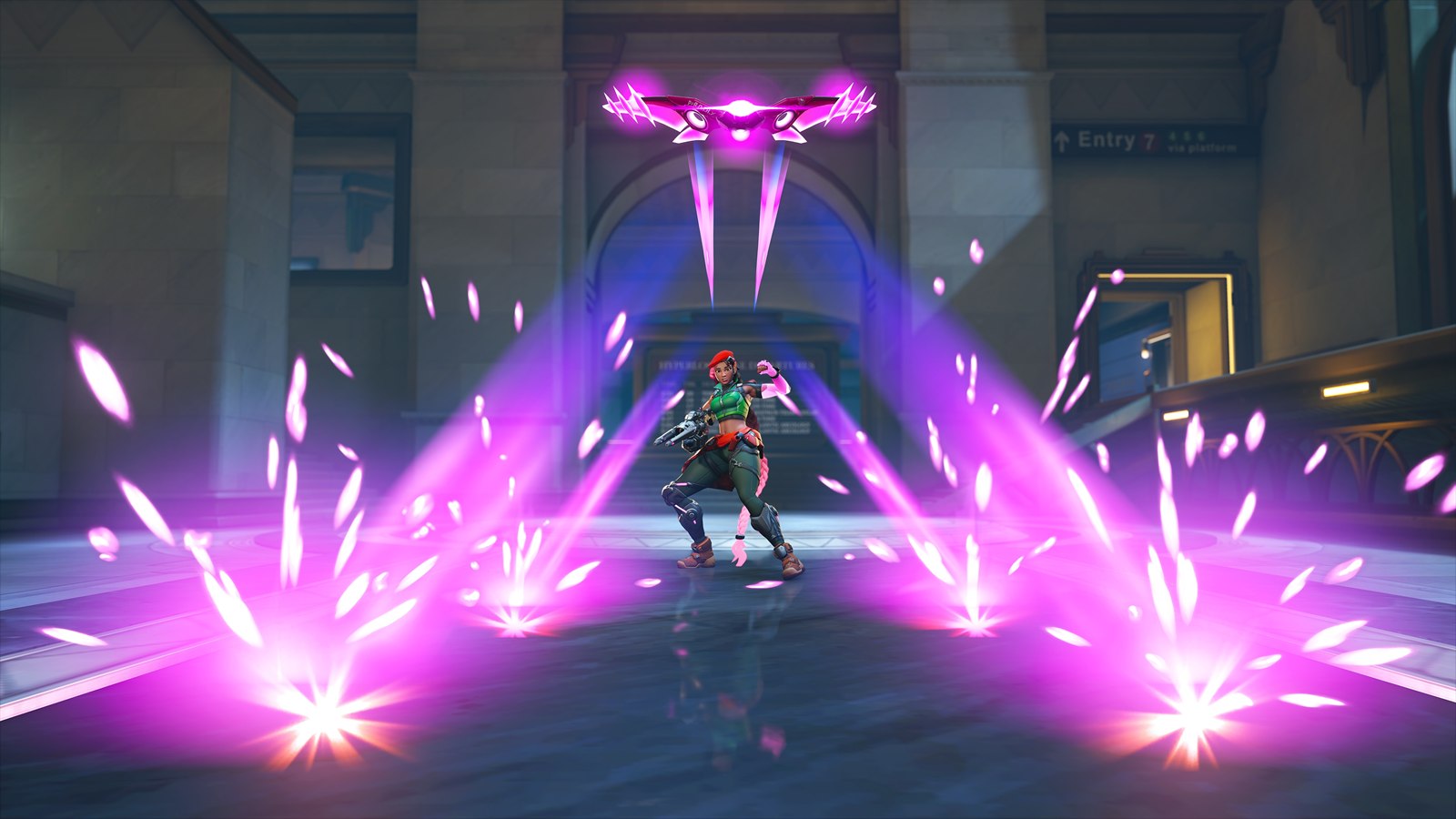 Official Season 2 artwork featuring Sierra and her drone Dorothy.