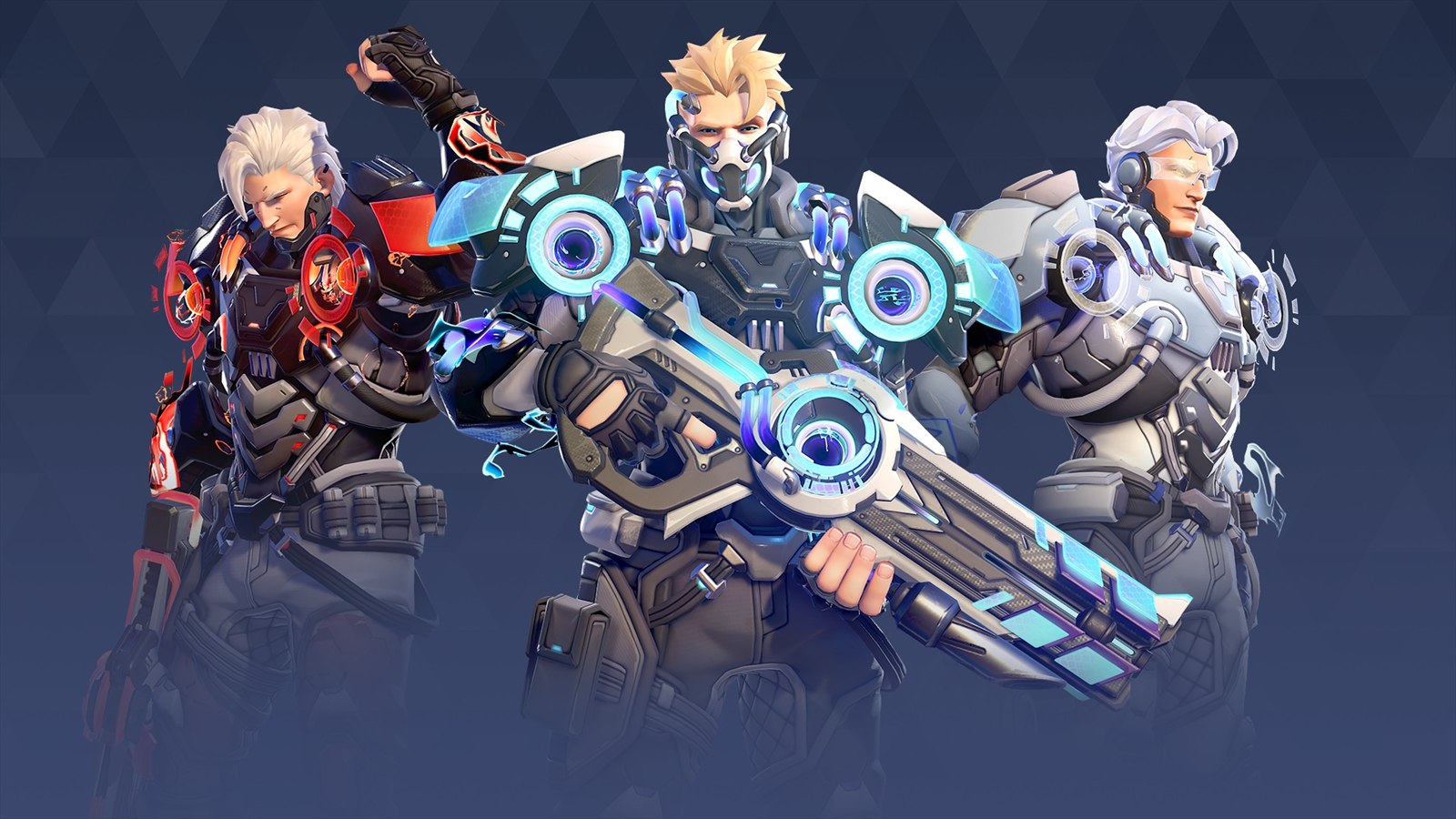 Official Volted Overdrive Soldier: 76 Mythic skin artwork.
