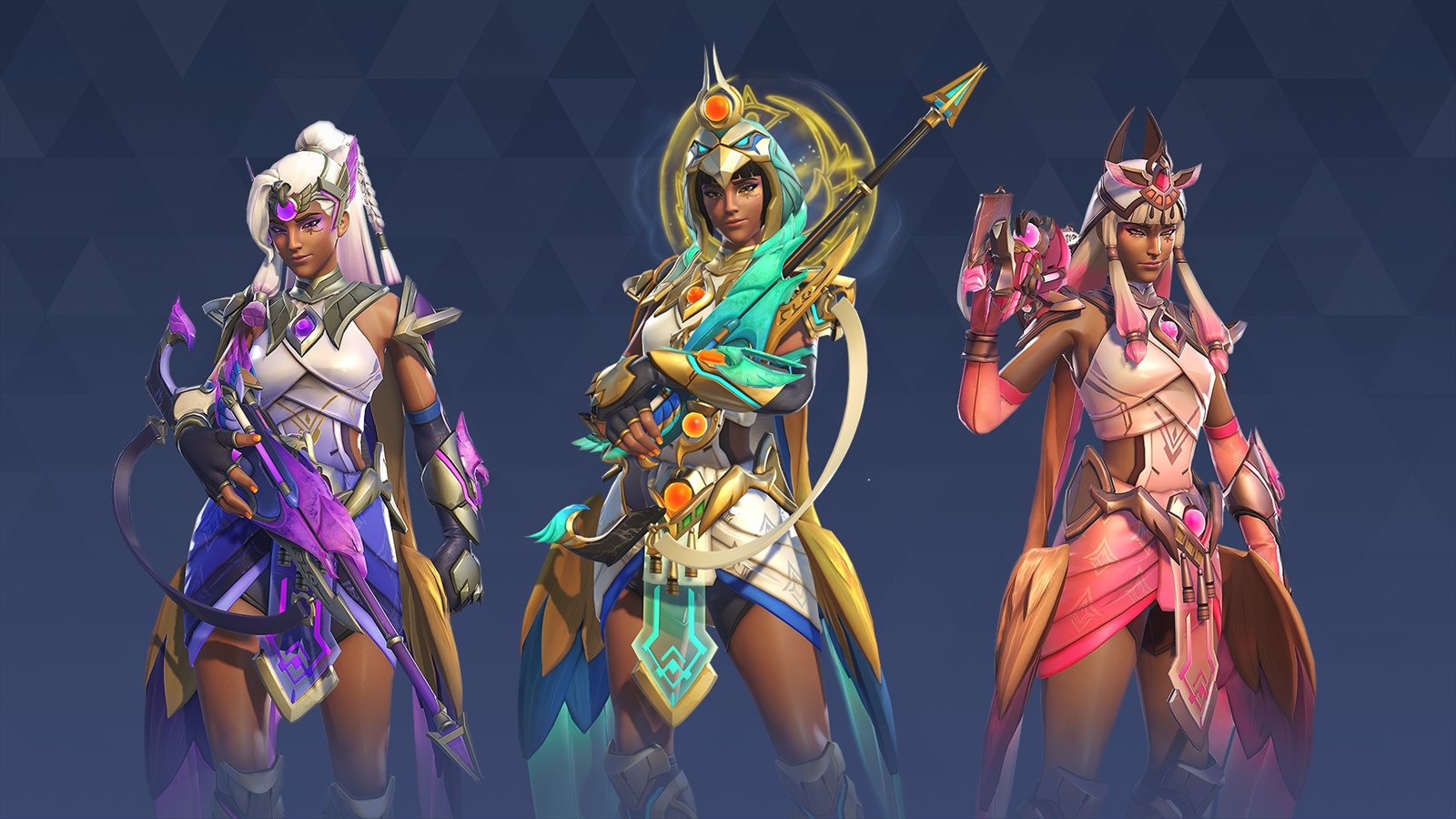 Official Mythic Ra Ana skin artwork.