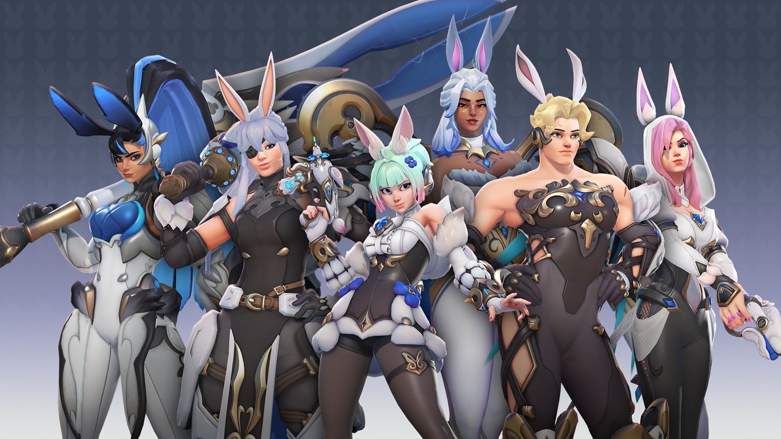 Official White Rabbit spring skin collection artwork.