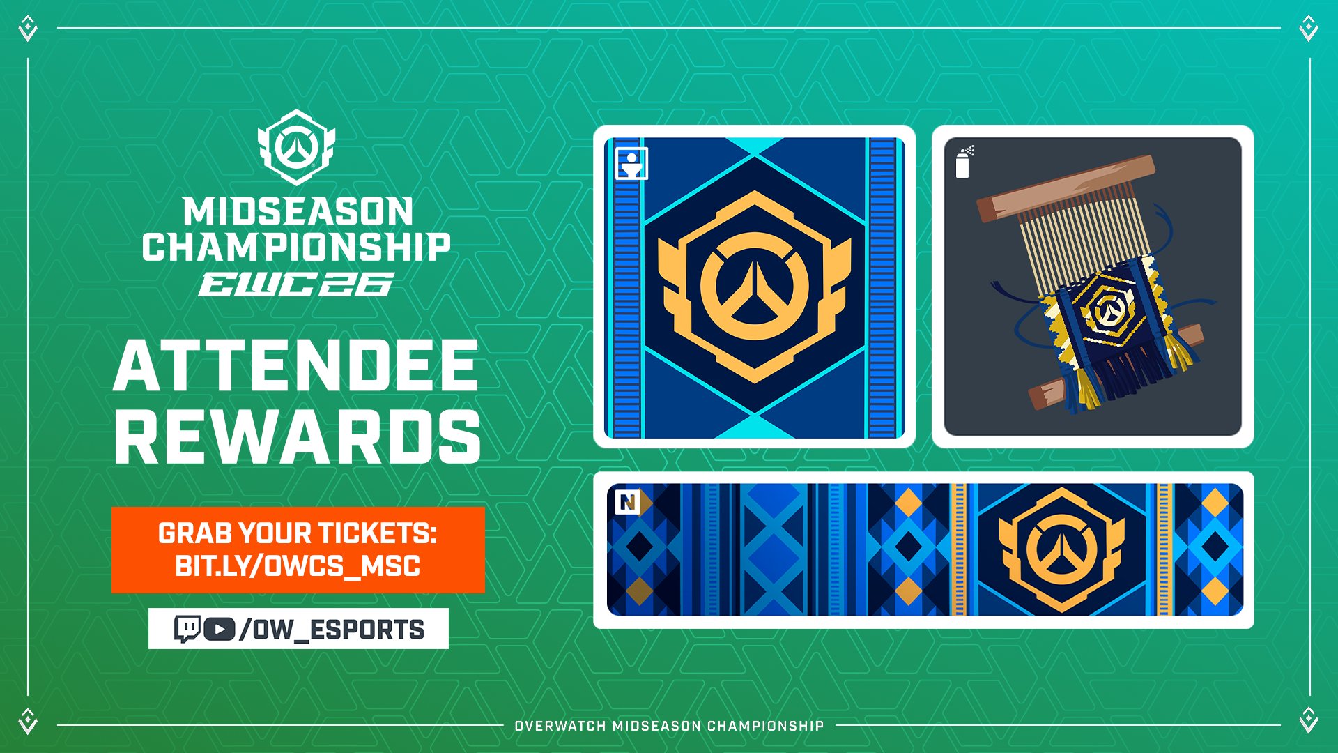 Editorial artwork accompanying Overwatch Esports (@OW_Esports) on X.
