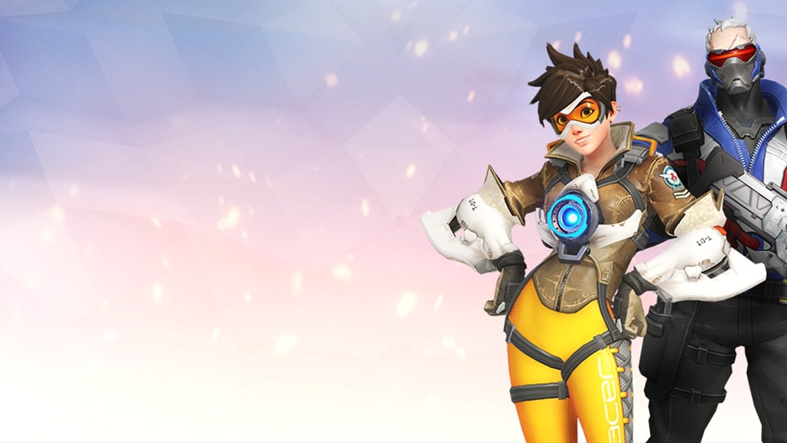 Official Overwatch artwork accompanying A Blast to the Past Begins with Overwatch: Classic.