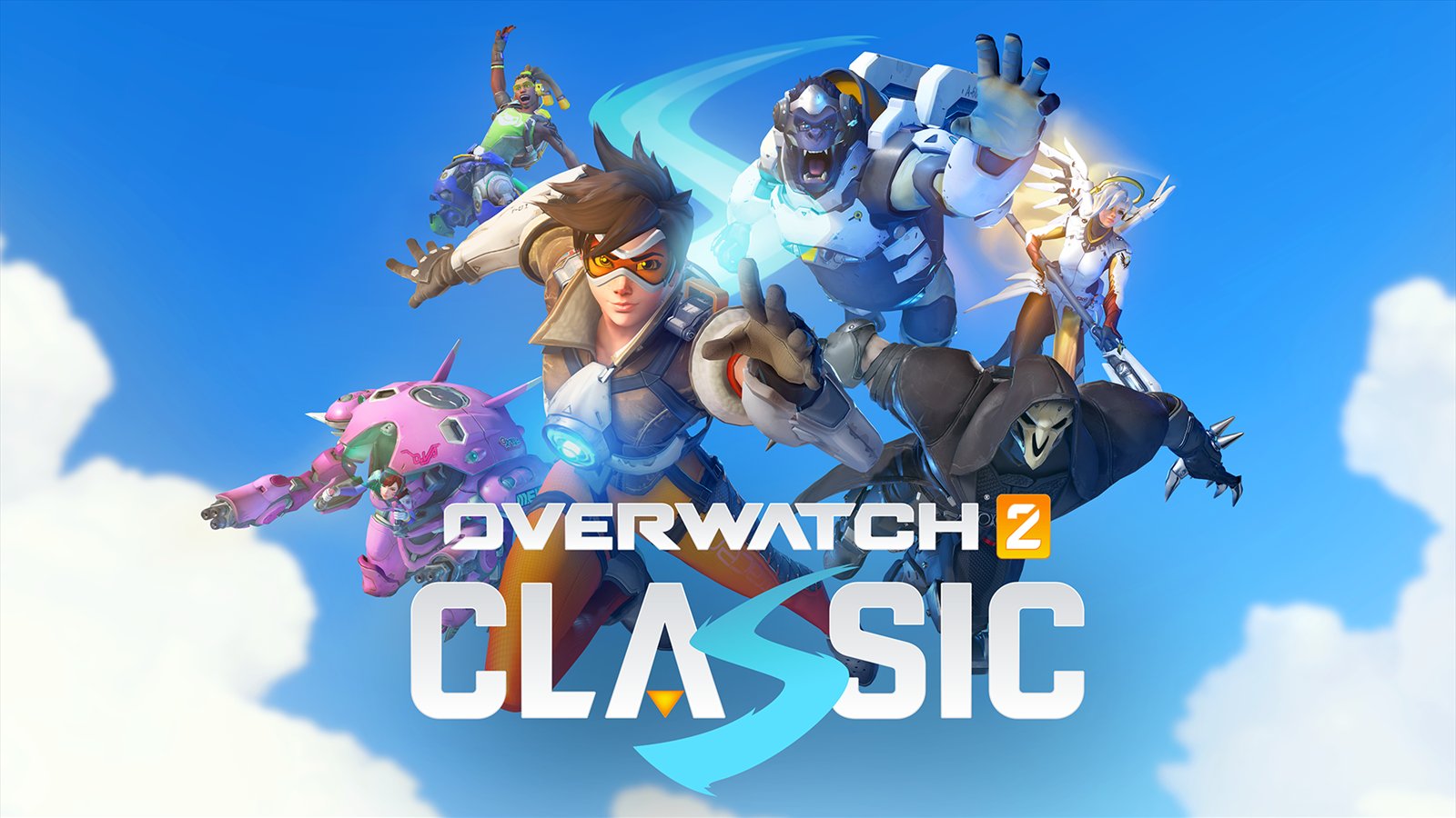 Official Overwatch artwork accompanying Overwatch: Classic – Relive the Thrill!.