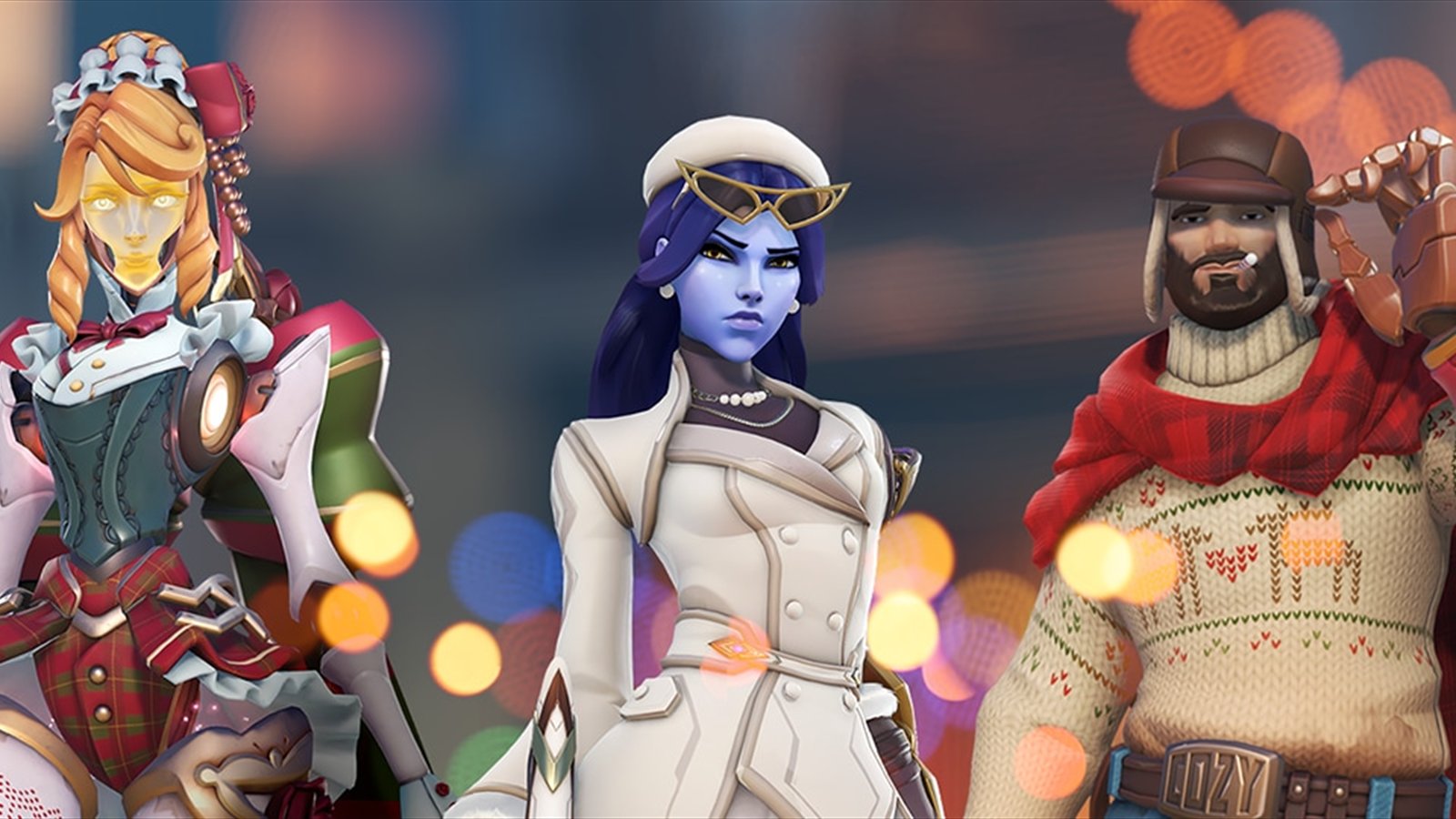 Official Overwatch artwork accompanying Winter Wonderland Brings More Holiday Cheer!.