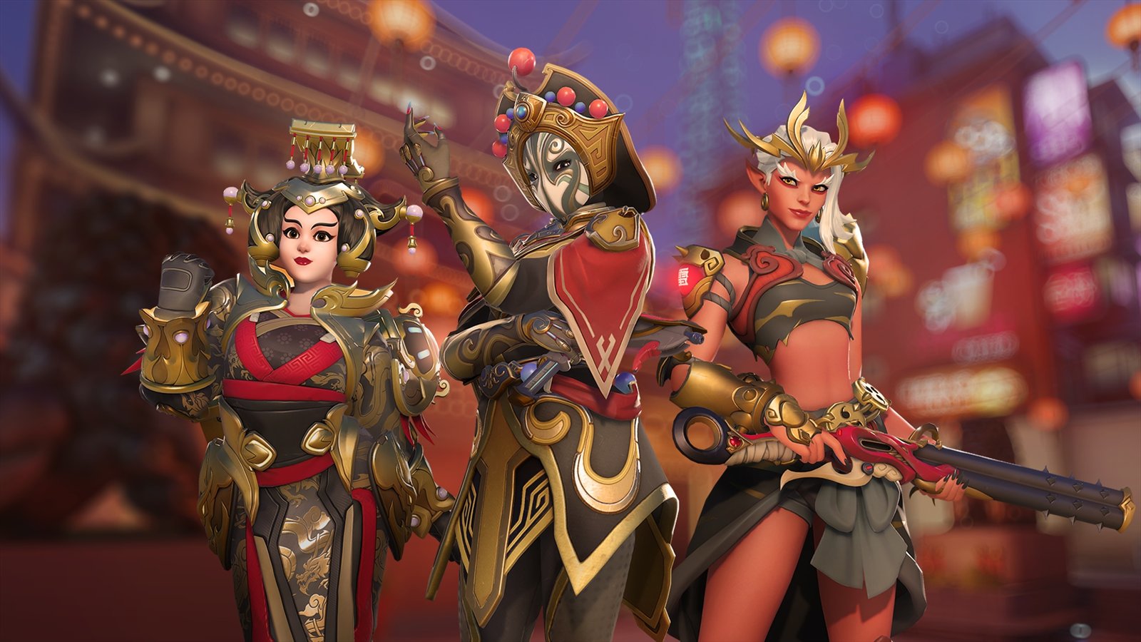 Official Overwatch artwork accompanying YEAR OF THE SNAKE BRINGS MISCHIEF AND MAGIC.