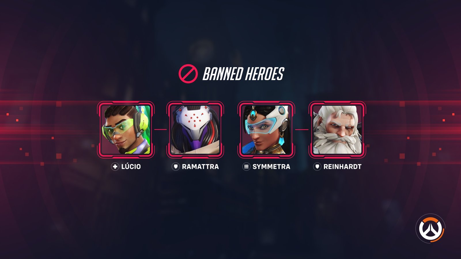 Official Overwatch artwork accompanying HERO BANS ARE HERE!.