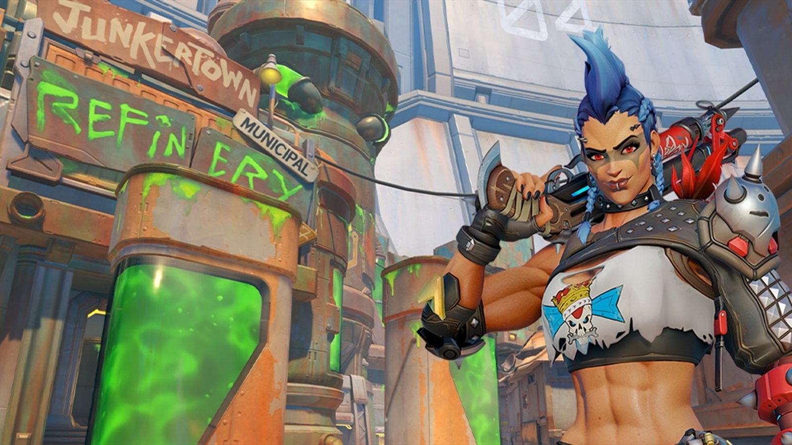 Official Overwatch artwork accompanying Weekly Recall: Flashpoint Map Reworks.