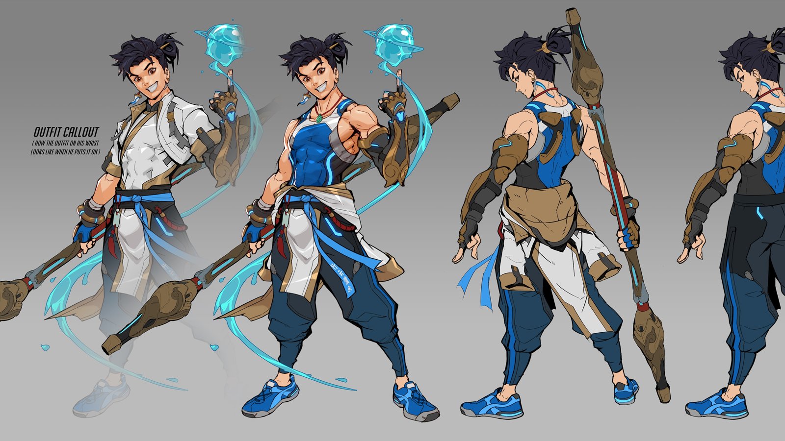 Official Overwatch artwork accompanying Test the Waters in Wuyang’s Hero Trial.