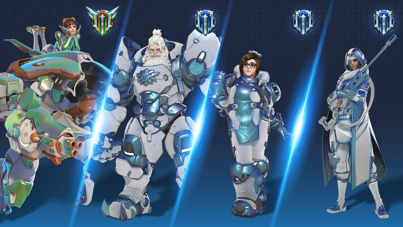 Official Overwatch artwork accompanying Mmm, Sweet Rewards for Dessert.
