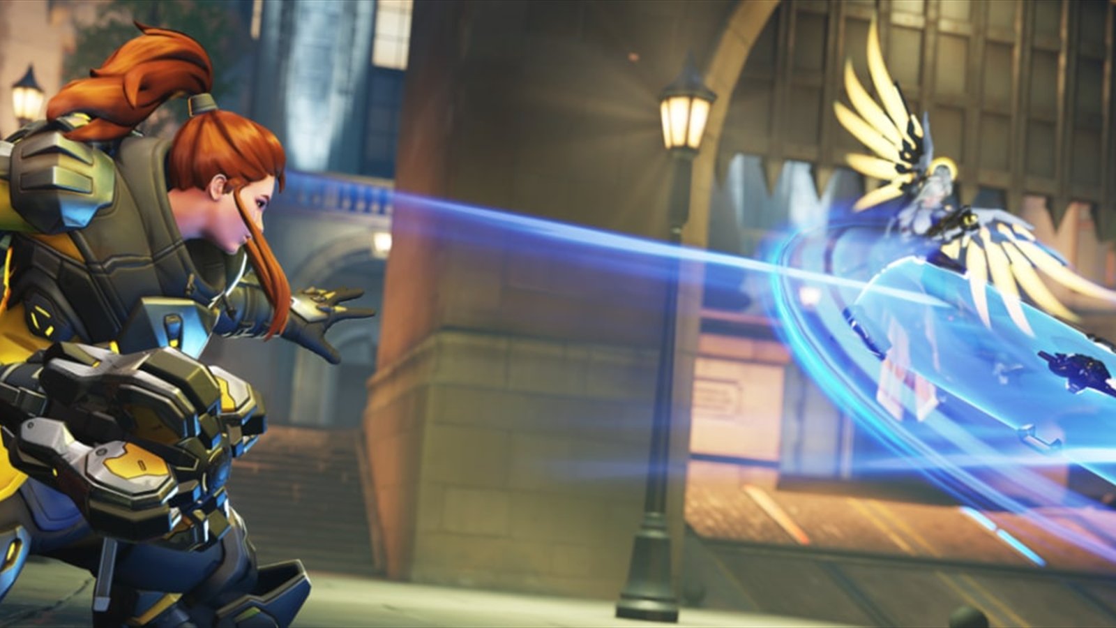 Official Overwatch artwork accompanying Weekly Recall: Customizing Stadium.