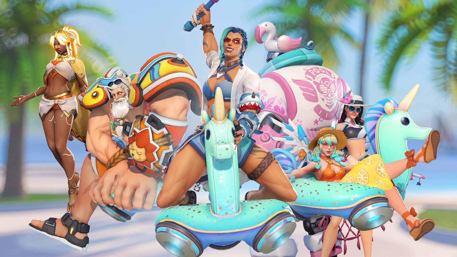 Official Overwatch artwork accompanying Collections Spotlight.