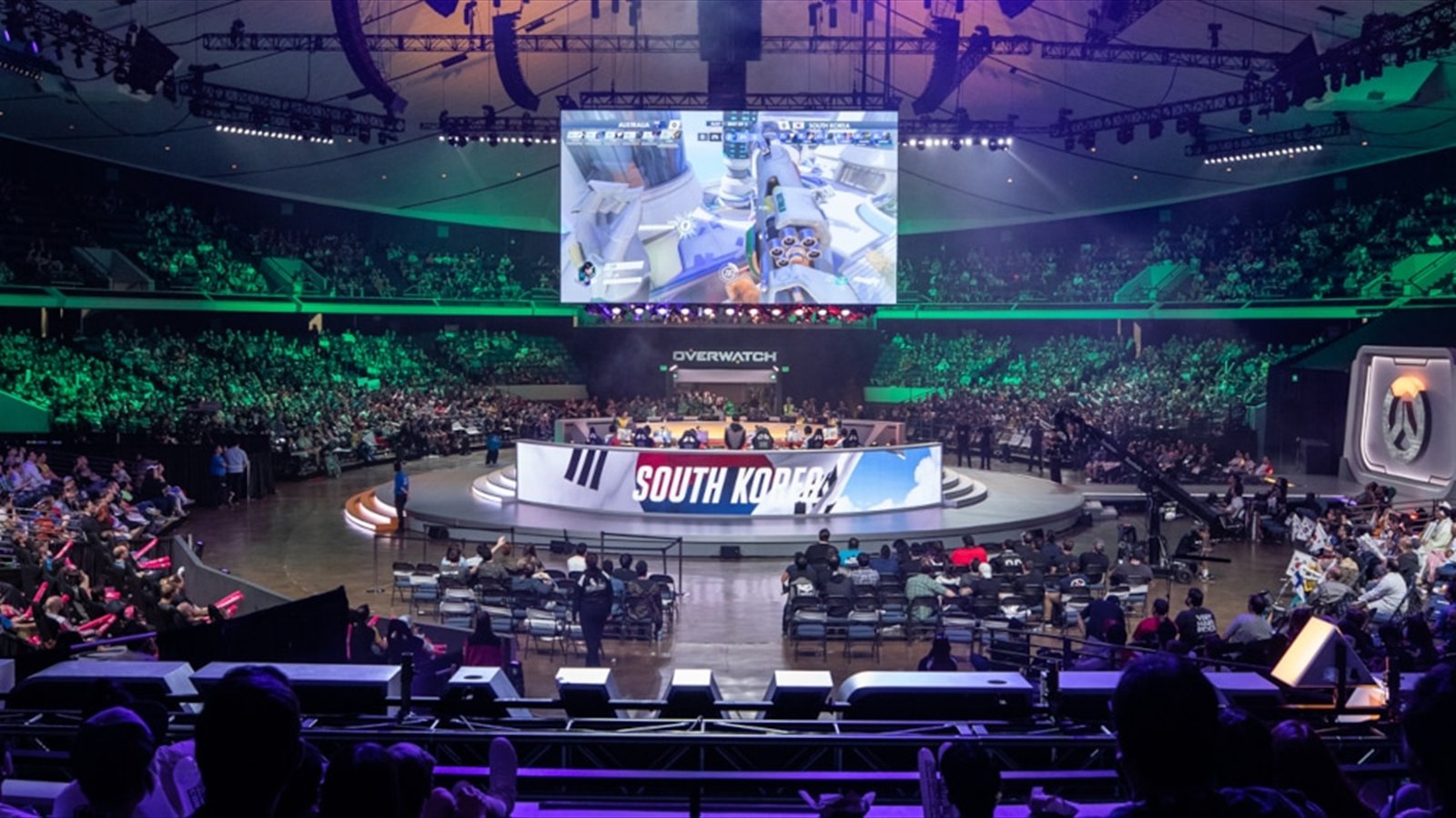 Official Overwatch artwork accompanying Weekly Recall: World Cup, Once Again.
