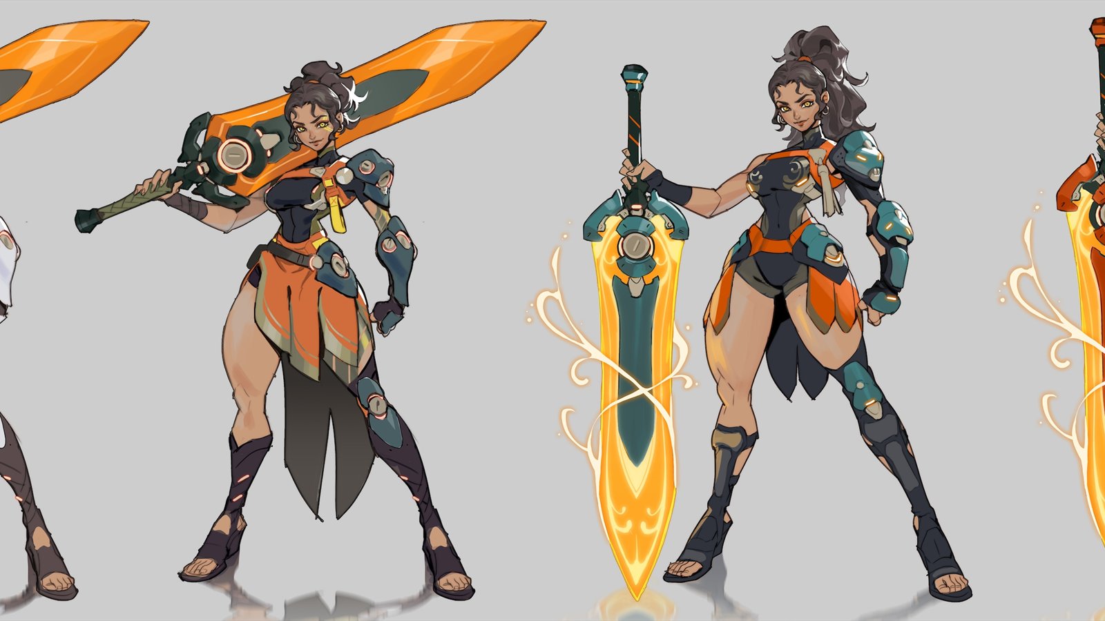 Official Overwatch artwork accompanying A Gladiator Rises.